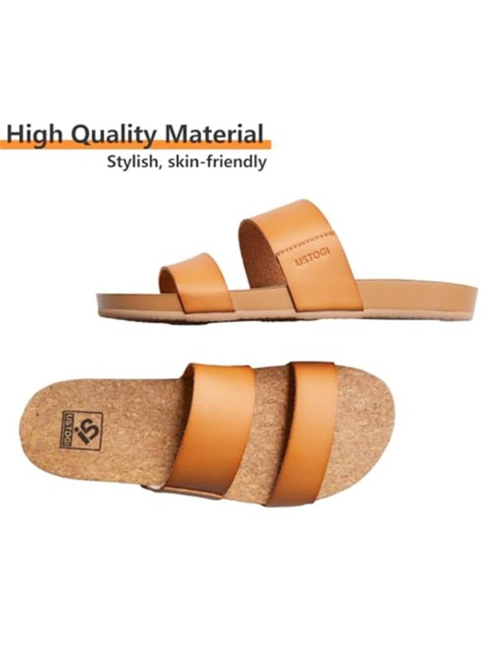 Platform Sandals Women Arch Support Beach Slides Orthotic Summer - Picture 4 of 6